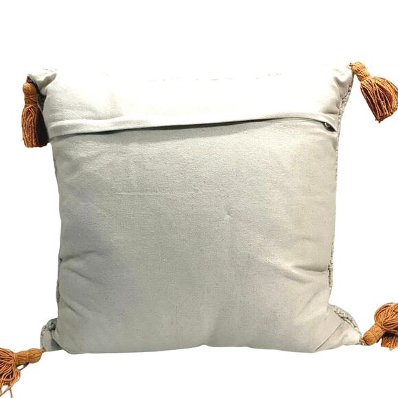 SET of 2 Opalhouse Jungalow pumpkin fall harvest decorative pillow knitted - Picture 7 of 14